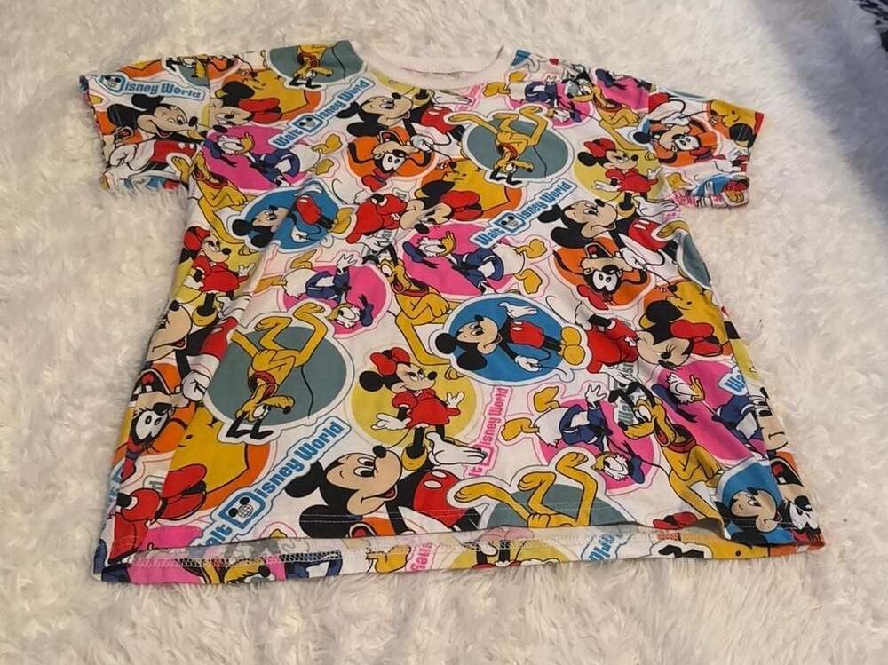 Walt Disney World Vault Collection 50th Anniversary Mickey and‎ Friends All-Over